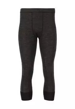 Брюки базового слоя Bradley из высококачественной мериносовой шерсти Whistler, серый