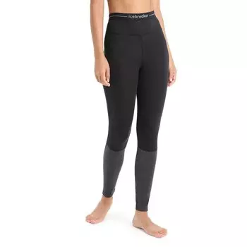 Брюки базового слоя Icebreaker 125 ZoneKnit Leggings, черный