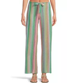 Брюки BECCA Beach Side Crochet Split Leg Pants, цвет Mutlicolor