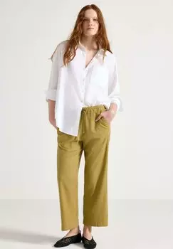 Брюки BELLA CROPPED Lindex, светло-зеленый