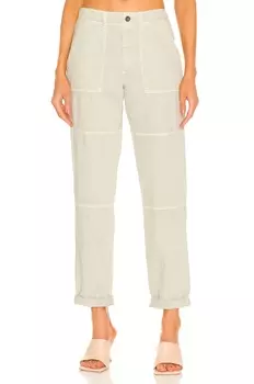 Брюки Bella Dahl Sutton Rolled Patch, цвет Spring Sage