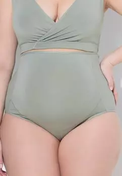 Брюки BELLIEVA MIT BERBAUCH - Shapewear Ulla Popken, зеленый