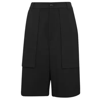 Брюки-бермуды мужские Deep Breath Brother прямого кроя, черный