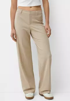 Брюки Bershka, песочный