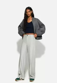 Брюки Bershka, серый