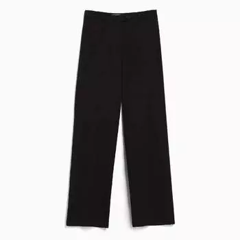 Брюки Bershka Wide-leg Tailored, черный