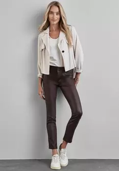 Брюки BESCHICHTETE Street One, красный металлик