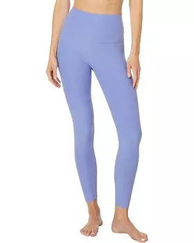 Брюки Beyond Yoga Spacedye Caught In The Midi High-Waisted Legging, цвет Periwinkle Cloud Heather