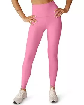 Брюки Beyond Yoga Spacedye Caught In The Midi High-Waisted Legging, цвет Pink Bloom Heather