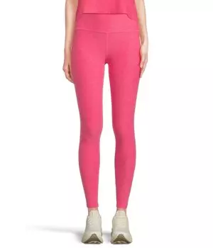 Брюки Beyond Yoga Spacedye Caught In The Midi High-Waisted Legging, цвет Vivid Pink Heather