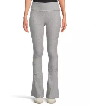 Брюки Beyond Yoga Spacedye Foldover Pants, цвет Silver Mist