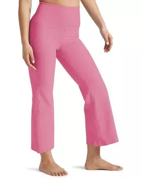 Брюки Beyond Yoga Spacedye Retro Cropped, цвет Pink Bloom Heather