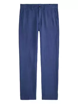 Брюки без защипов Polo Ralph Lauren, синий