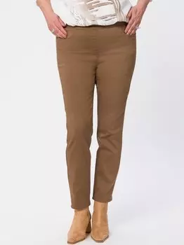 Брюки без застежек Frank Walder, коричневый