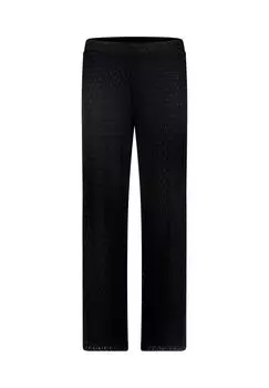 Брюки без застежек со структурой BETTY & CO, черный