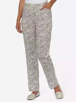 Брюки без застежки Classic Basics, бежевый