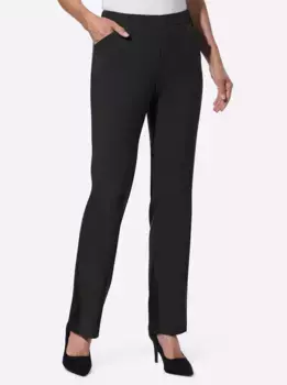 Брюки без застежки Classic Basics, черный