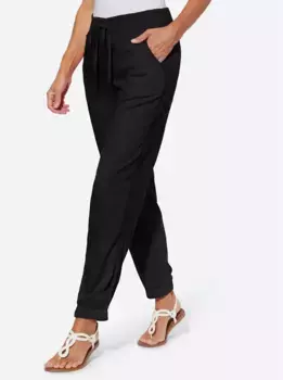 Брюки без застежки Classic Basics, черный