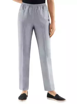 Брюки без застежки Classic Basics, цвет Grau-Meliert + Schwarz-Meliert