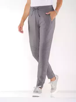 Брюки без застежки Classic Basics, серый