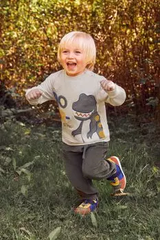 Брюки без застежки JoJo Maman Bb на толстой подошве Jojo Maman Bb, хаки