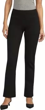 Брюки без застежки со средней посадкой Jag Jeans, черный