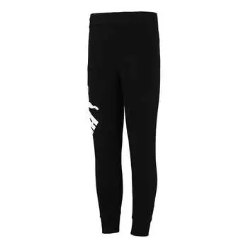 Брюки big logo training pants 'black' Puma, черный
