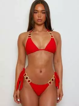 Брюки бикини Moda Minx, красный