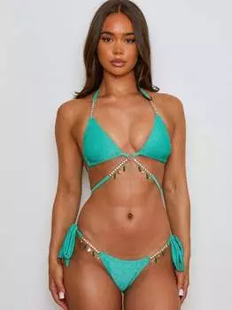 Брюки бикини Moda Minx, зеленый