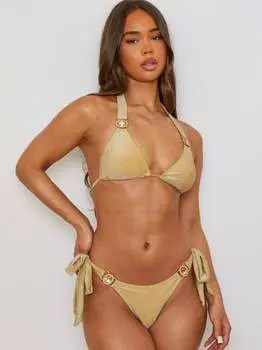 Брюки бикини Moda Minx, золотой