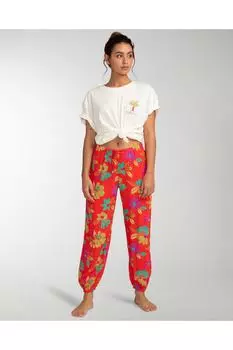 Брюки Billabong для женщин и девочек Billabong, красный