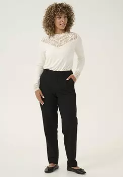 Брюки BIT ANKL Cream, черный