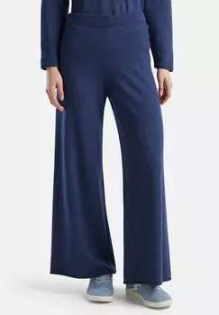 Брюки BLEND LOOSE LEG WITH WAVY TUBULAR United Colors of Benetton, голубовато-серый