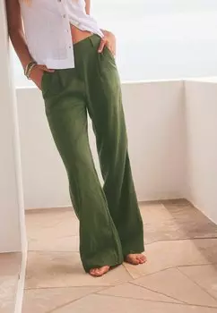 Брюки Blend Wide Leg Next, цвет khaki green