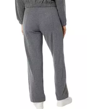 Брюки bobi Los Angeles Center Seam Sweatpants in Cozy Heather Knit, угольный