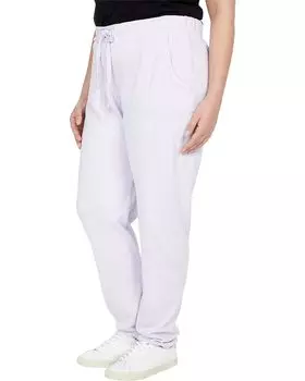 Брюки bobi Los Angeles Sustainable Slub Terry Drawstring Pants, цвет Lilac