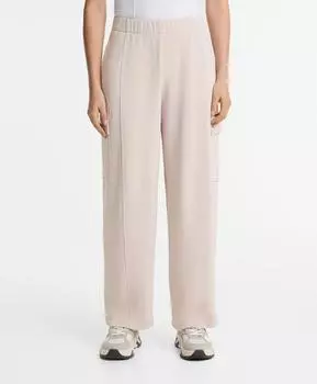 Брюки-бочонки из модала Oysho, цвет Pale Taupe