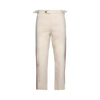 Брюки Bode Beaded Stria Trousers, красный