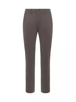 Брюки Boggi Milano Slim fit Pleated Pants, серый