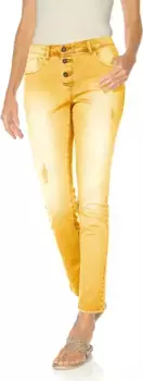 Брюки-бойфренды LINEA TESINI by Heine, цвет Mais