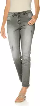 Брюки-бойфренды LINEA TESINI by Heine, зеленый