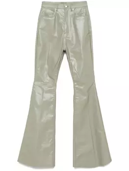Брюки Болан Rick Owens, зеленый