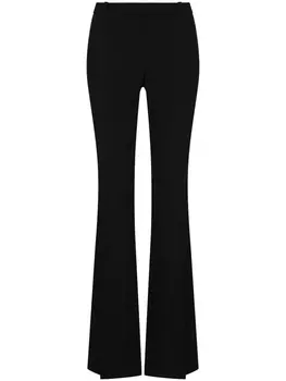 Брюки bootcut Alexander McQueen, черный