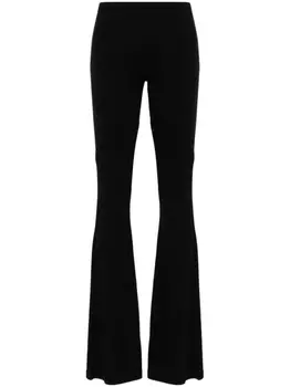 Брюки bootcut Ellipse Courrges, черный