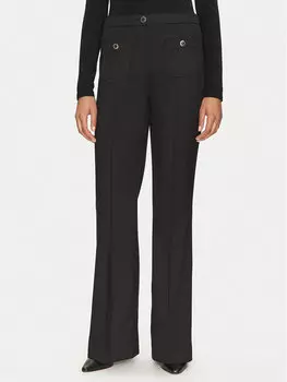 Брюки Bootcut fit 251-PFLAC.F Morgan, черный