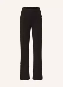 Брюки Bootcut из трикотажа Liu Jo, черный