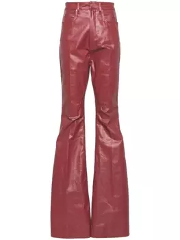Брюки bootcut Lido Bolan Rick Owens, красный