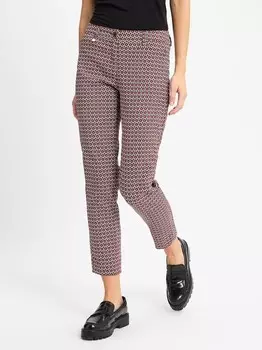 Брюки бордовые Brax, белый