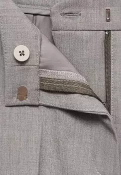 Брюки BOREVI Mango, серый