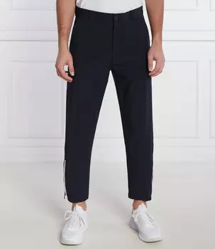 Брюки BOSS BLACK Kenosh-Det Regular Fit, темно-синий